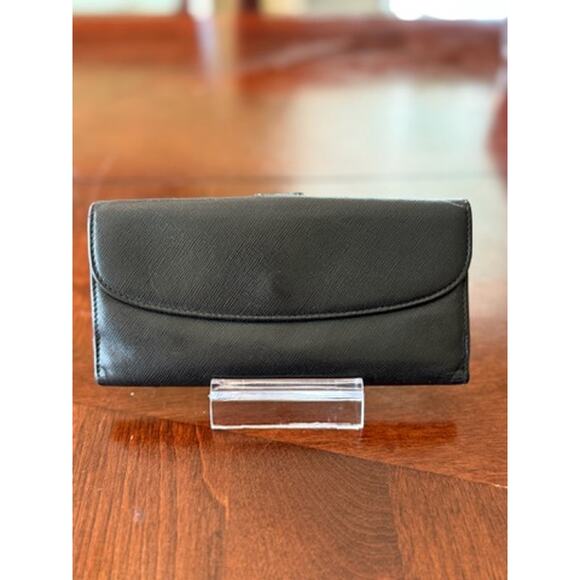 GUCCI Leather TriFold Vintage Wallet*Black Leather*Excellent Condition - Picture 6 of 15